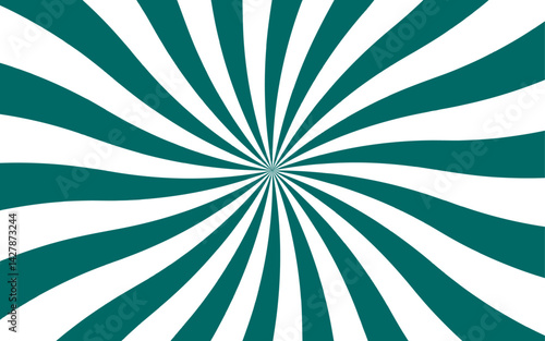 Abstract hypnotic swirl pattern with  colorful and white curved rays. Spiral sunburst and sunlight beam burst background. Sunburst and striped pattern retro sun line texture.