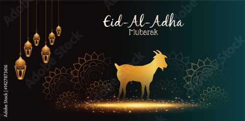 Colorful Background Eid Al Adha Mubarak Beautiful banner
