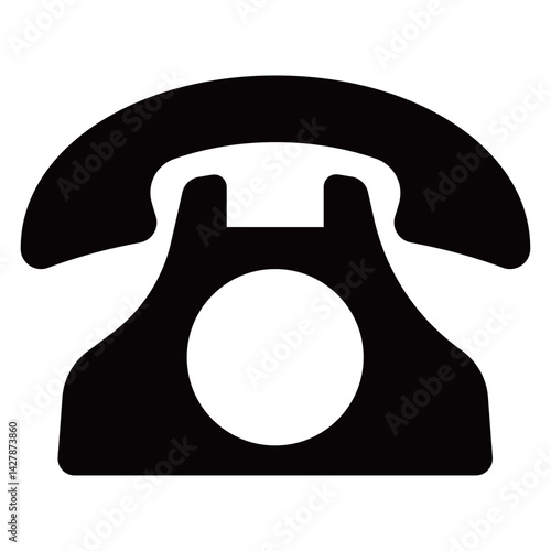 黒電話のアイコン