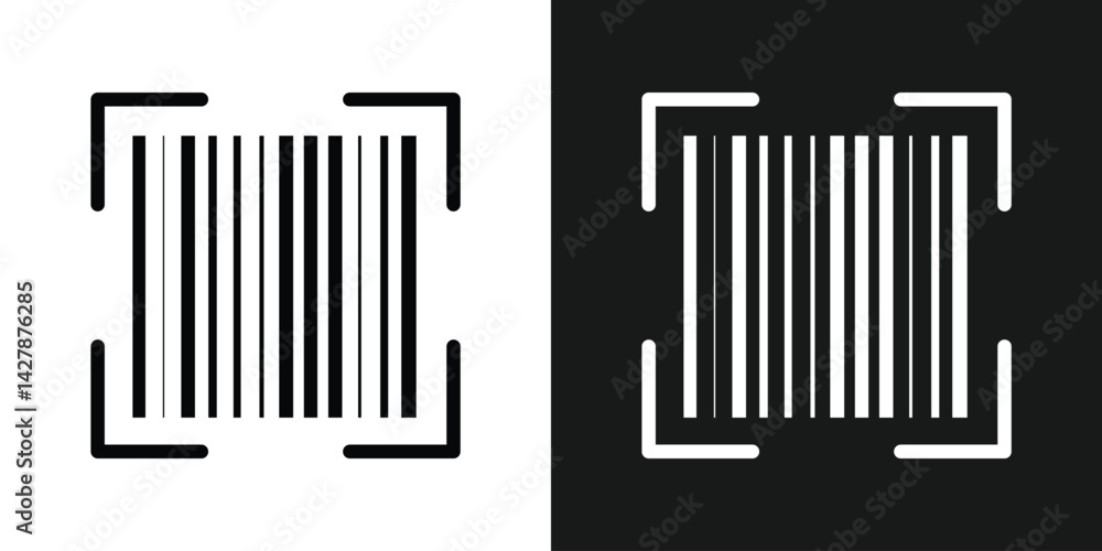 Barcode icon. Barcode vector icon. Simple fake bar code. Bar code for web design. Barcode product distribution icon. Vector illustration isolated on white background. Business concept barcode in eps10 Barcode icon. Barcode vector icon. Simple fake bar code. Bar code for web design. Barcode product distribution icon. Vector illustration isolated on white background. Business concept barcode in eps10