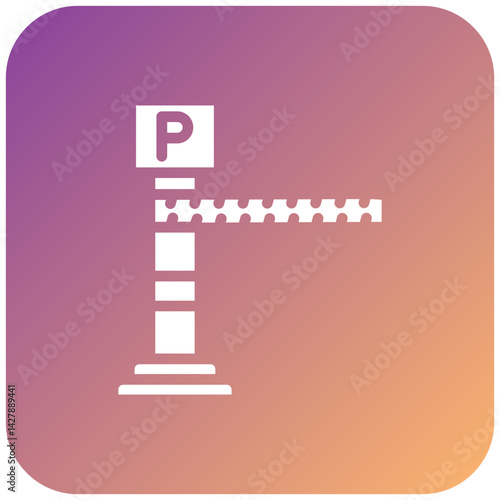 Vector Design Parking Icon Style