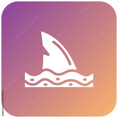 Vector Design Fins Icon Style