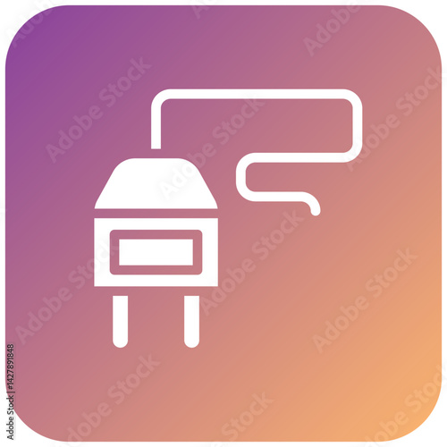 Vector Design Power Plug Icon Style