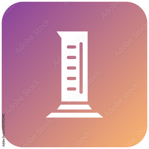 Graduated Cylinder Icon Style