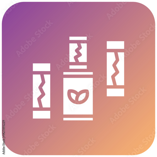 Chewing Gum Icon Style