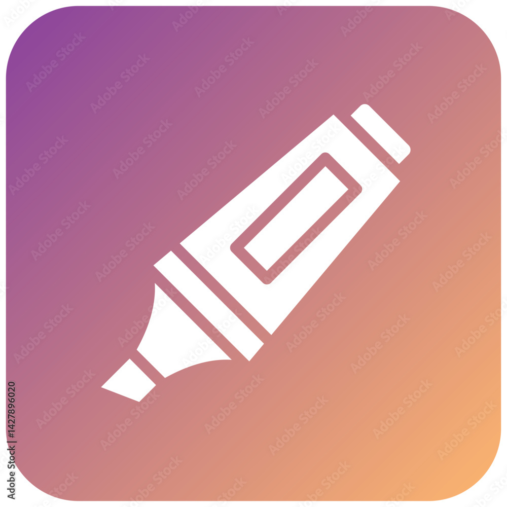 Highlighter Icon Style Highlighter Icon Style