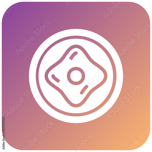 Omelette Icon Style