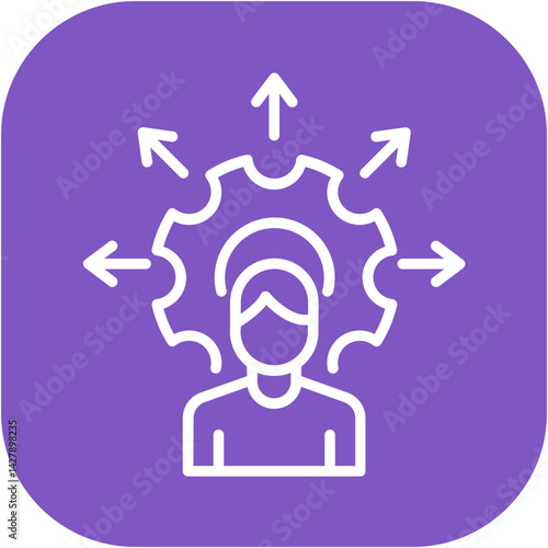 Capacity Utilization Icon