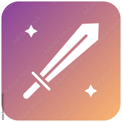 Sword Toy Icon Style