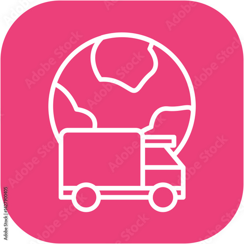 International Shipping Icon