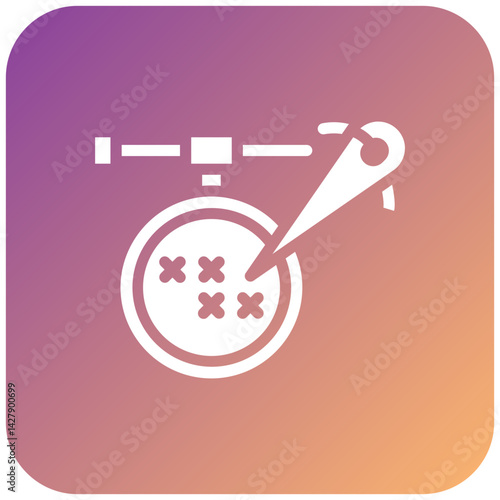 Needlework Icon Style