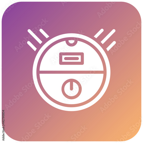 Robot Vaccum Icon Style