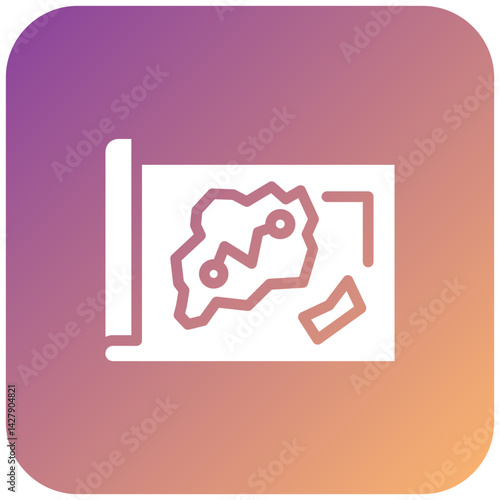 Pirate Map Icon Style