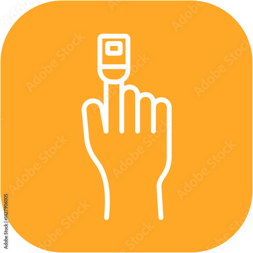 Blood Oxygen Level Icon