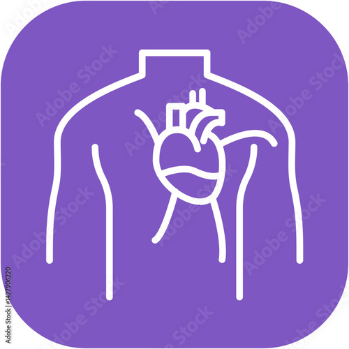 Cardiovascular System Icon