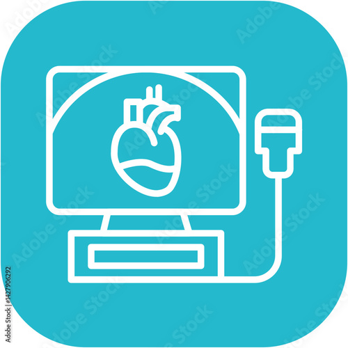Echocardiogram Icon
