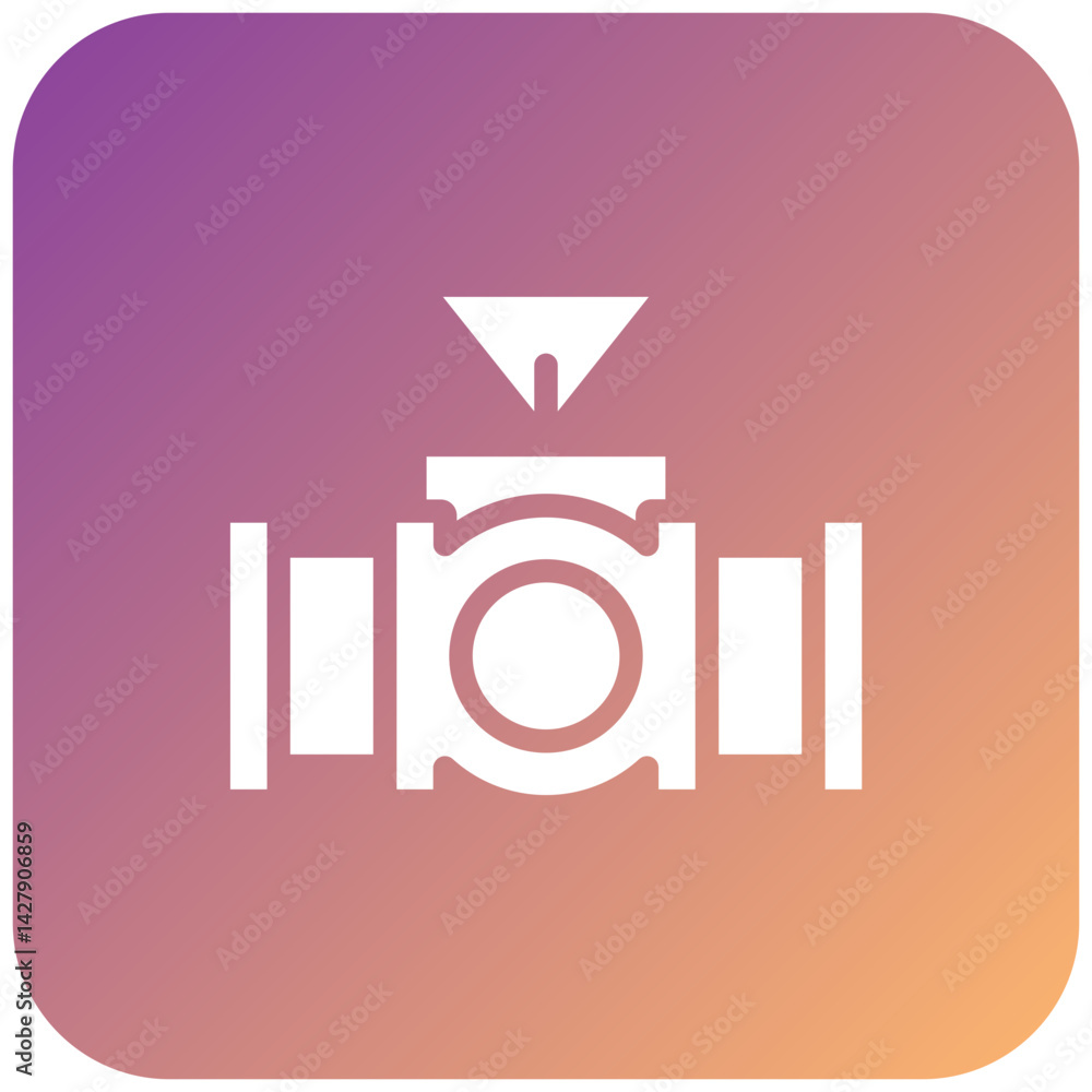 Obraz premium Valve Icon Style