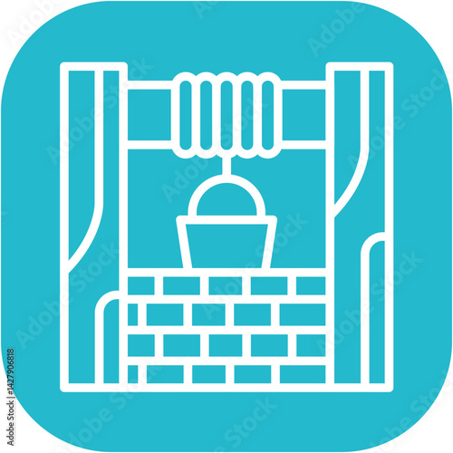 Empty Well Icon