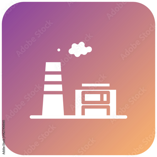 Power Plant Icon Style