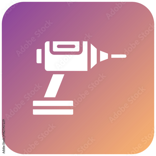 Hand Drill Icon Style