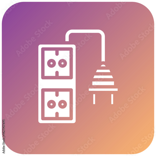 Extension Cord Icon Style