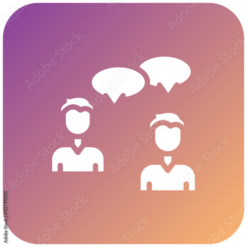 Bubble Chat Icon Style