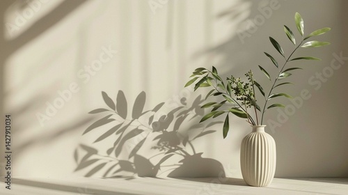plants with shadow 