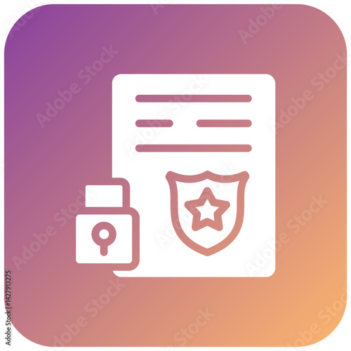 Confidential Icon Style