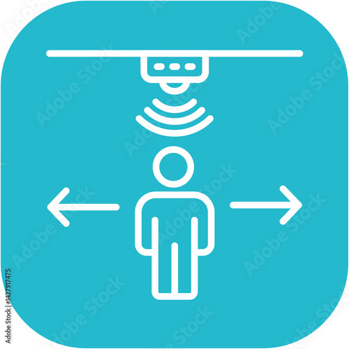 Motion Sensor Icon