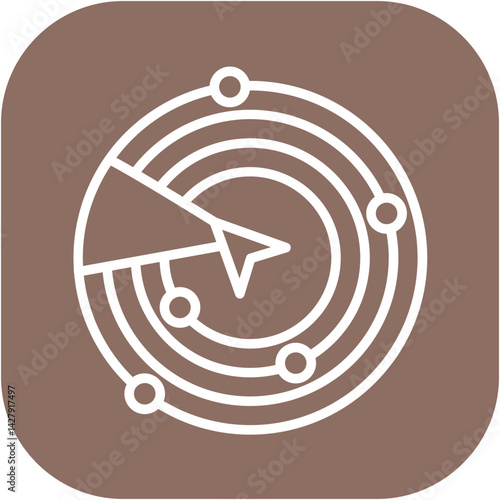 Radar Sensor Icon