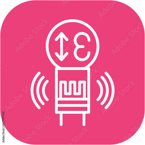 Strain Gauge Sensor Icon