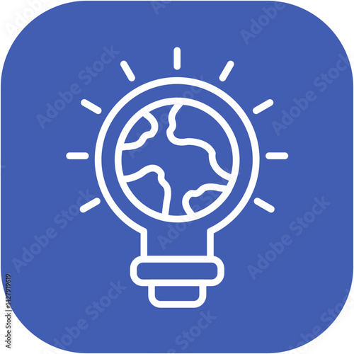 Earth Hour Icon