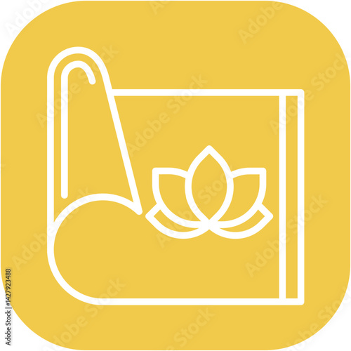 Yoga Mat Icon