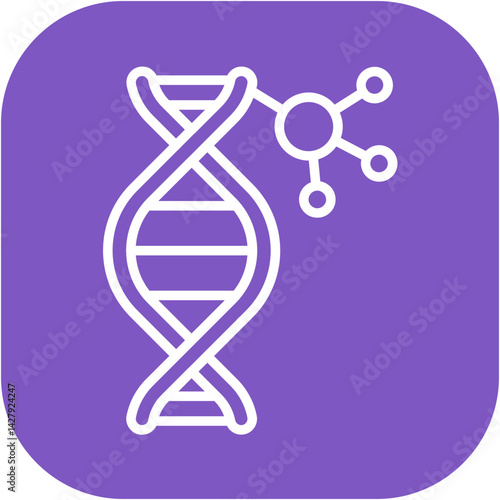DNA Strand Icon