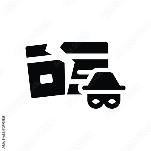 Credit card fraud icon