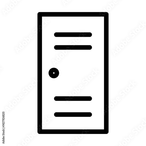 pompom line icon