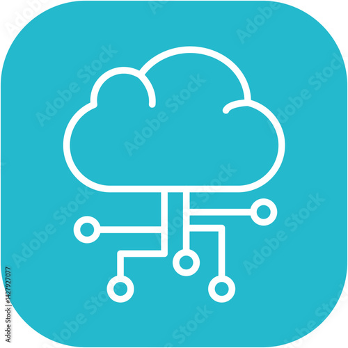 Cloud Computing Icon