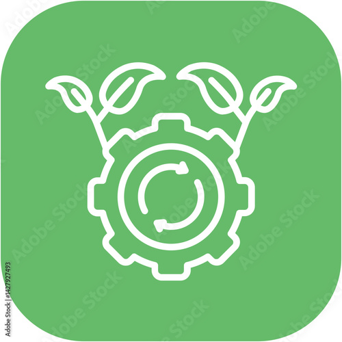 Sustainable Tech Icon