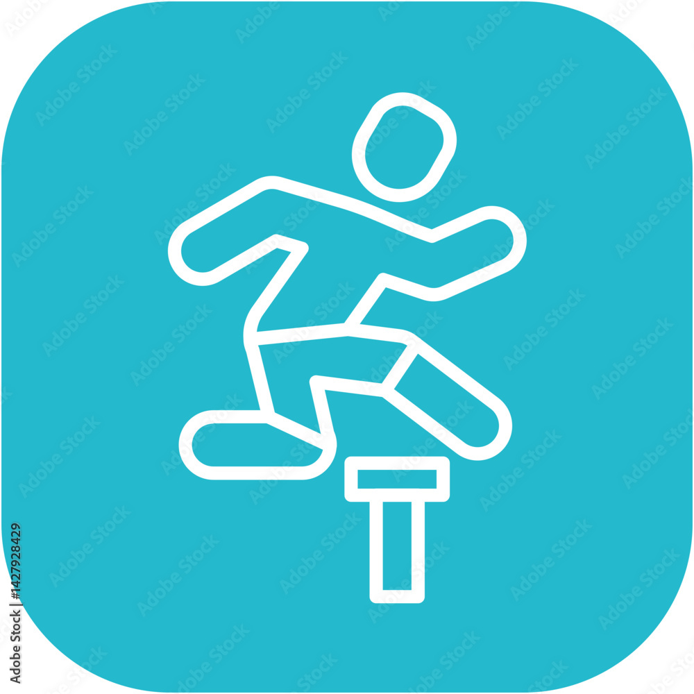 Hurdles Icon Hurdles Icon