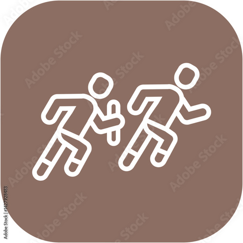 Relay Baton Icon