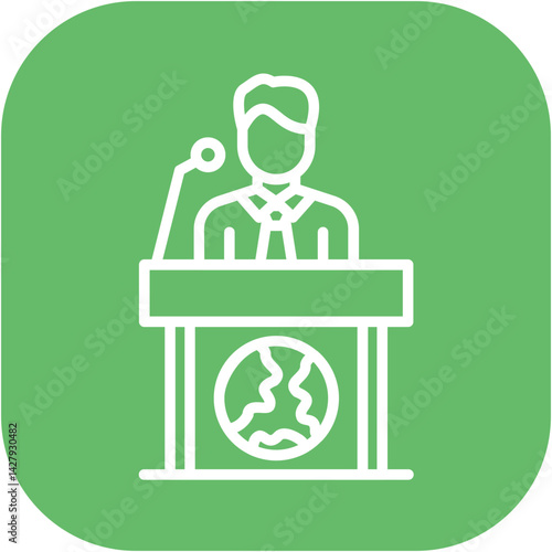 News Anchor Icon