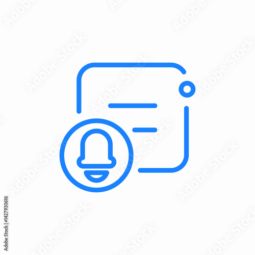 reminder alarm icon sign vector