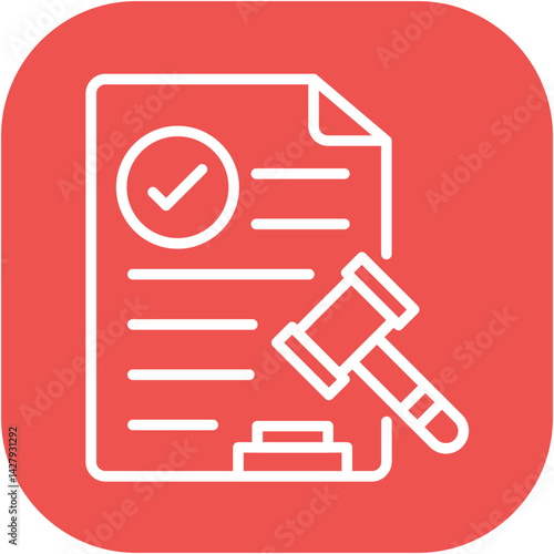 Legal Compliance Icon
