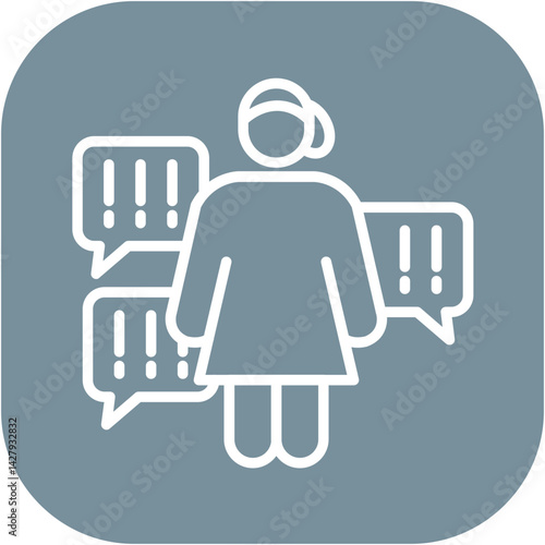 Slut Shaming Icon