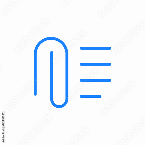 text document icon sign vector