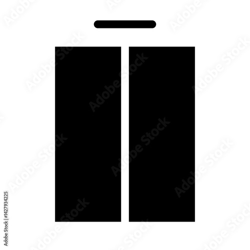 bunting glyph icon