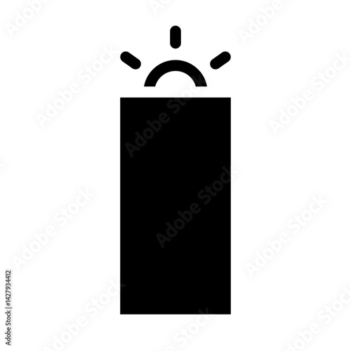 maracas glyph icon