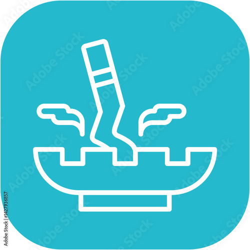 Extinguished Cigarette Icon