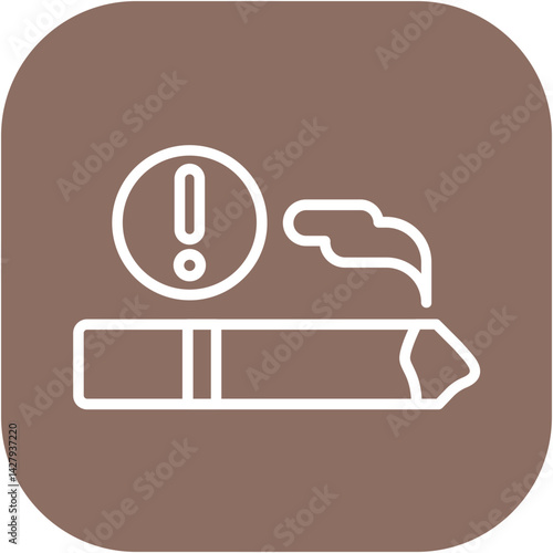 Smoking Risk Icon