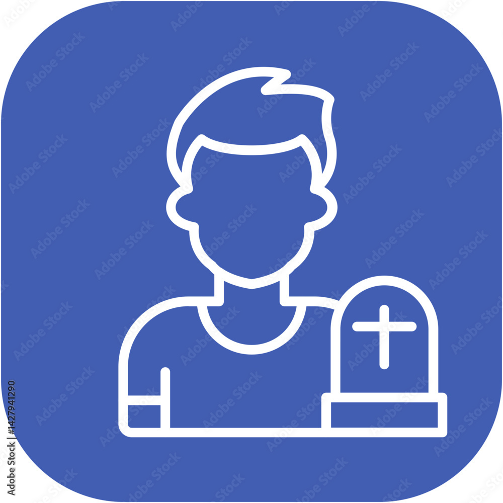 Fototapeta premium Dead End Icon